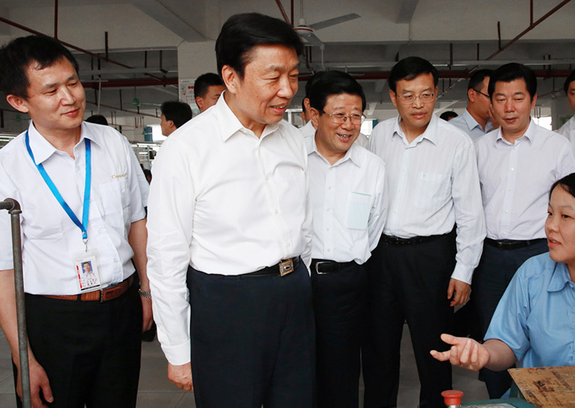 李源潮在qyh球友会官网调研纪实 李源潮在qyh球友会官网调研纪实